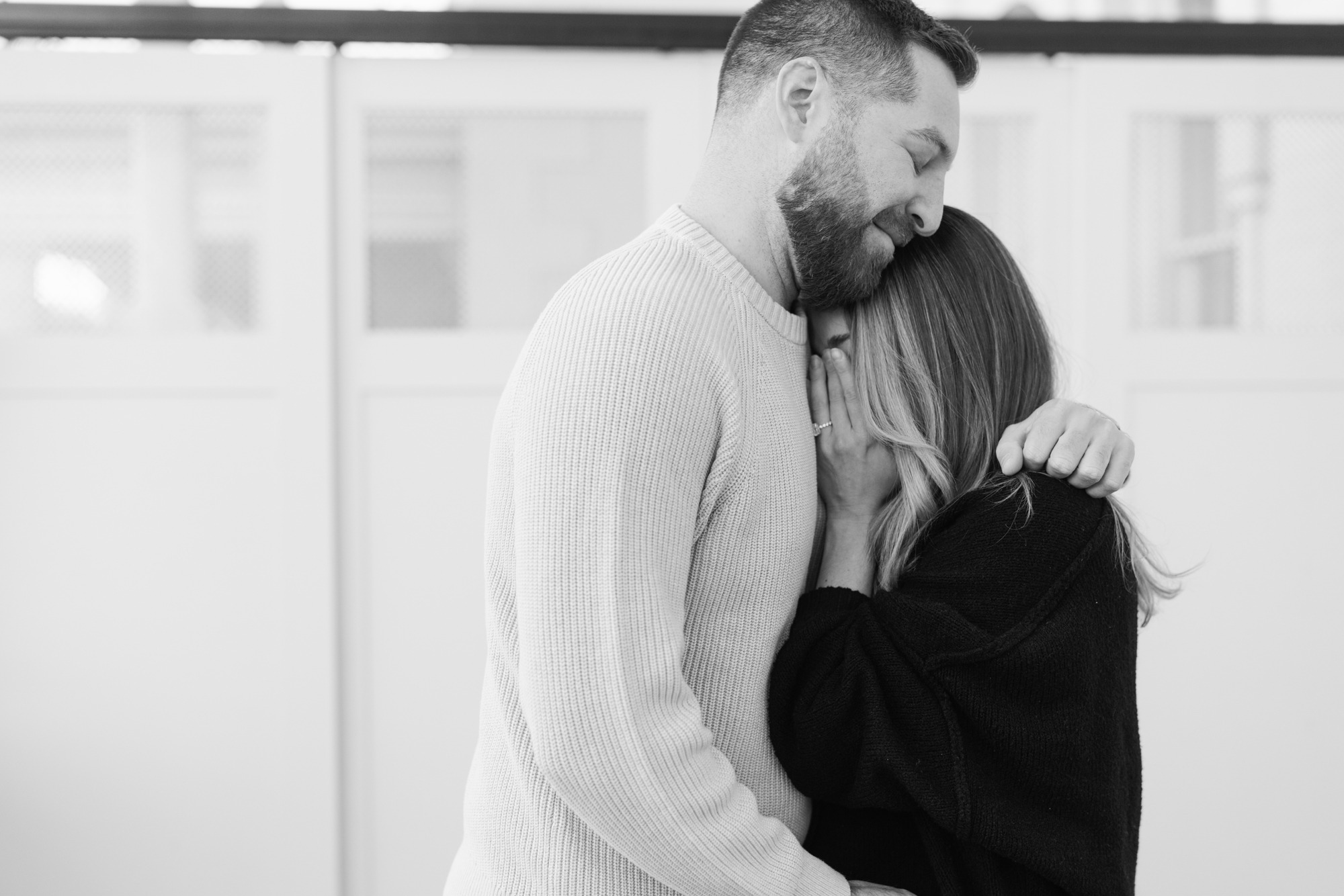 A couple gets engaged at the Adelphi Hotel and the bride to be is very emotional